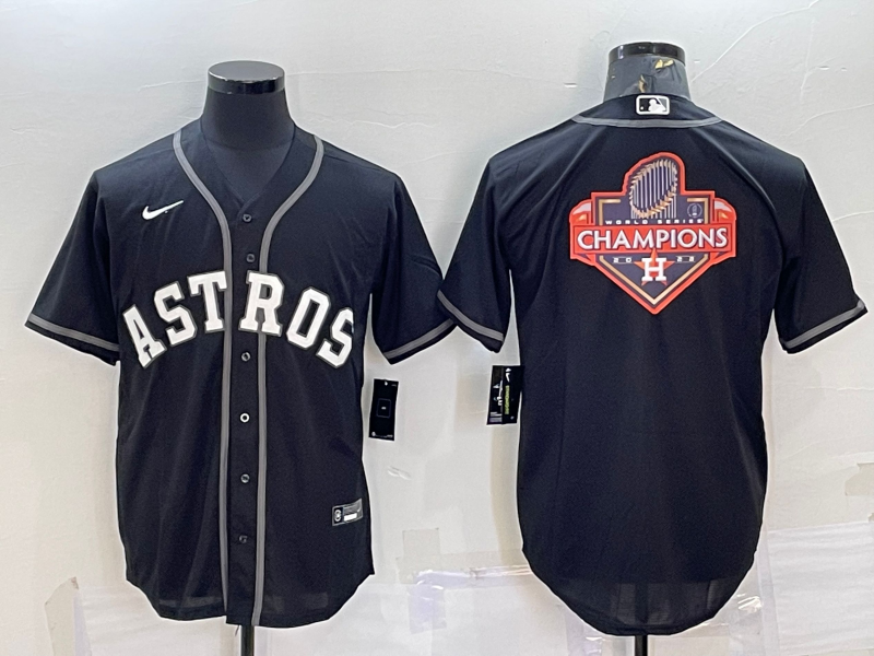 Men's Houston Astros Black Jersey